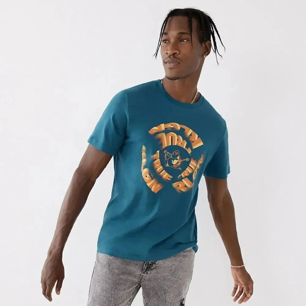 ✨HP✨SWIRL LOGO TEE True Religion✨